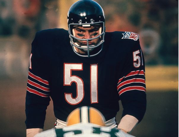 George Allen drafted Dick Butkus with the No. 3 pick in the 1965 draft. Allen was the Bears' head talent scout at the time.