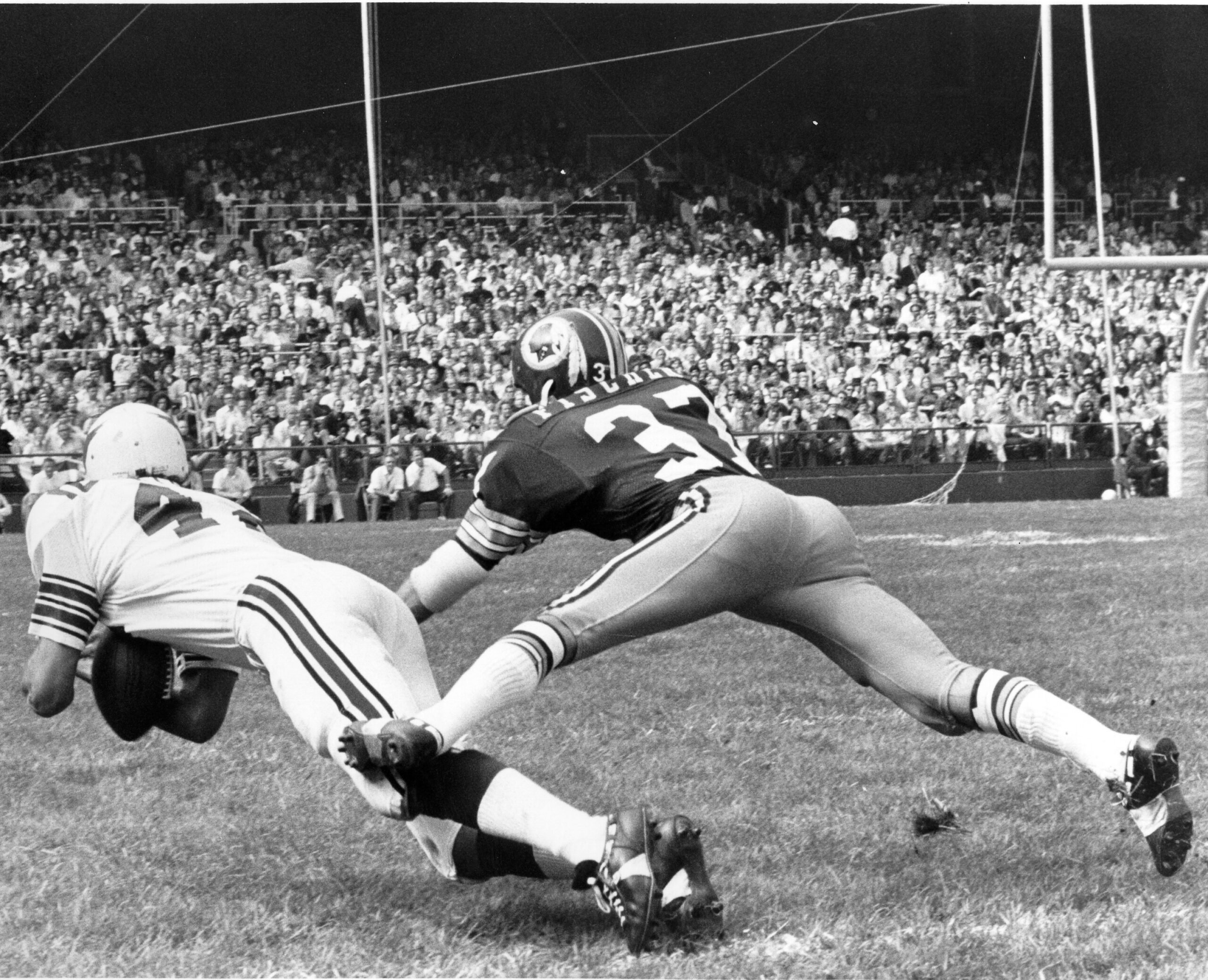 Fischer intercepted 56 passes in his 17-year NFL career, playing his last 10 seasons for the Redskins.