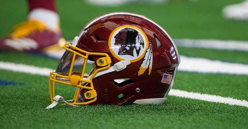 A logo of Blackfeet Nation Chief John Two Guns White Calf adorned the Redskins' helmets for nearly a half century.