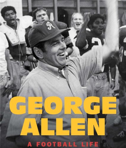 This is the book cover for Mike Richman's book, George Allen: A Football Life.